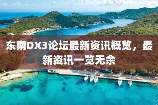 东南DX3论坛最新资讯概览，最新资讯一览无余