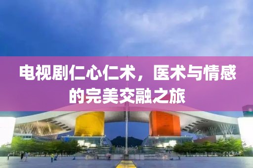 电视剧仁心仁术，医术与情感的完美交融之旅