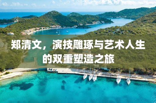 郑清文，演技雕琢与艺术人生的双重塑造之旅