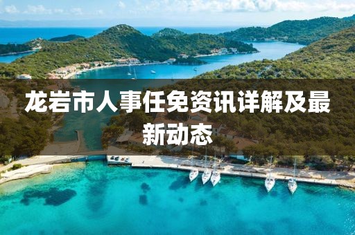 龙岩市人事任免资讯详解及最新动态