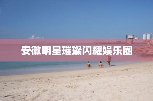 安徽明星璀璨闪耀娱乐圈
