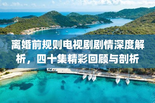 离婚前规则电视剧剧情深度解析，四十集精彩回顾与剖析