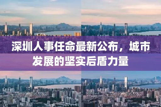 深圳人事任命最新公布，城市发展的坚实后盾力量