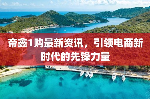 帝鑫1购最新资讯，引领电商新时代的先锋力量