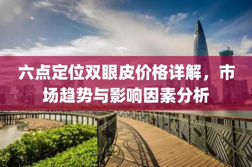 六点定位双眼皮价格详解，市场趋势与影响因素分析