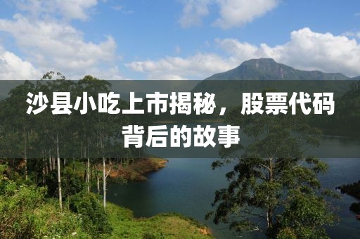 沙县小吃上市揭秘，股票代码背后的故事
