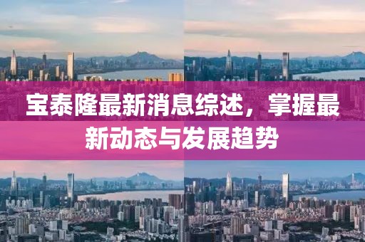 宝泰隆最新消息综述，掌握最新动态与发展趋势