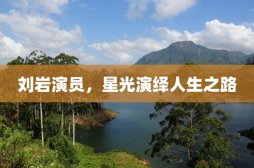 刘岩演员，星光演绎人生之路