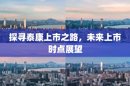 探寻泰康上市之路，未来上市时点展望