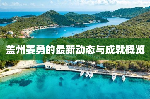 盖州姜勇的最新动态与成就概览