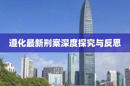 遵化最新刑案深度探究与反思