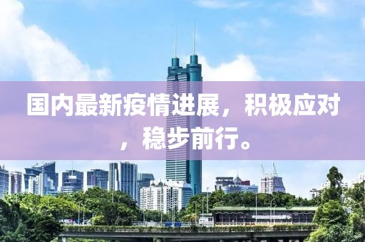 国内最新疫情进展，积极应对，稳步前行。