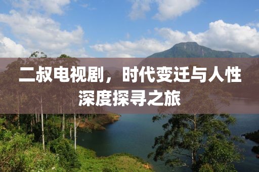 二叔电视剧，时代变迁与人性深度探寻之旅