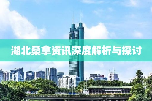 湖北桑拿资讯深度解析与探讨
