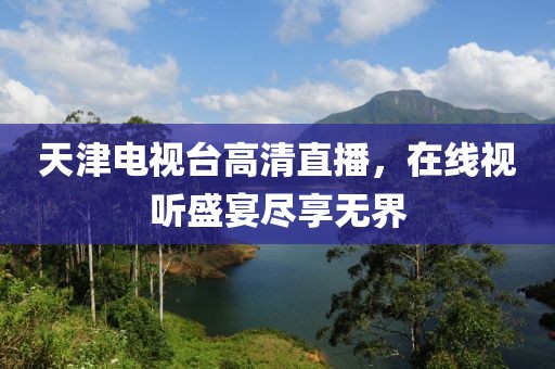 天津电视台高清直播，在线视听盛宴尽享无界