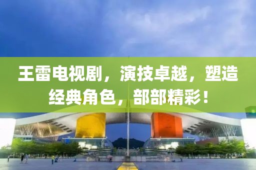王雷电视剧，演技卓越，塑造经典角色，部部精彩！