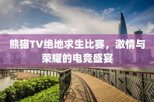 熊猫TV绝地求生比赛，激情与荣耀的电竞盛宴