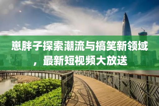 崽胖子探索潮流与搞笑新领域，最新短视频大放送