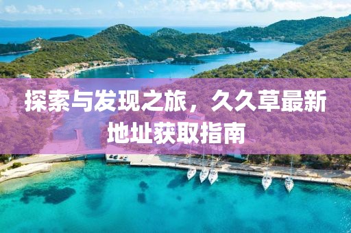 探索与发现之旅，久久草最新地址获取指南