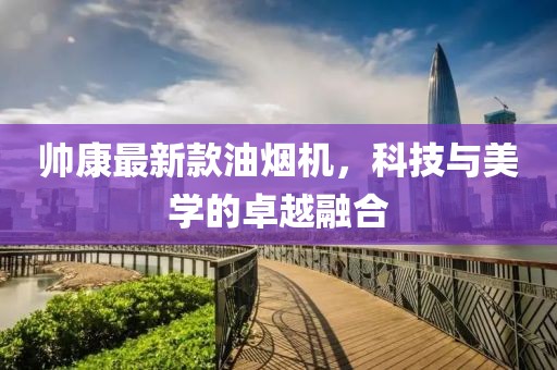 帅康最新款油烟机，科技与美学的卓越融合