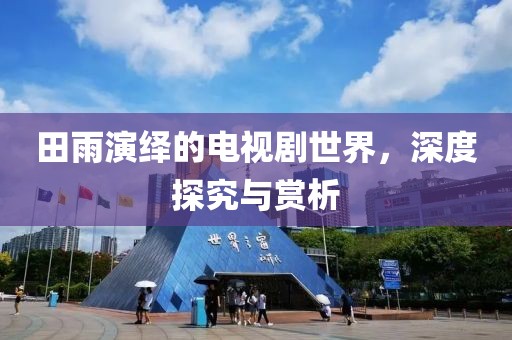 田雨演绎的电视剧世界，深度探究与赏析