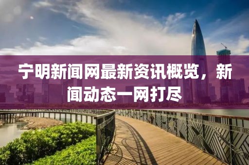 宁明新闻网最新资讯概览，新闻动态一网打尽