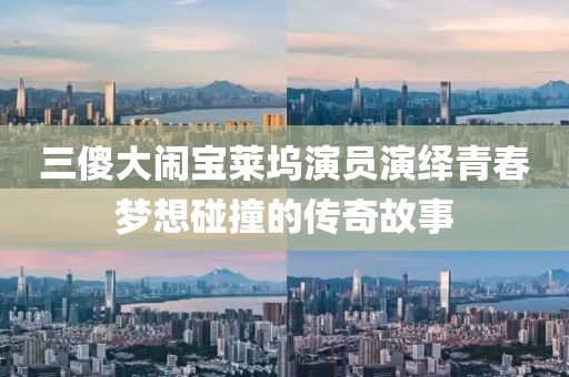 三傻大闹宝莱坞演员演绎青春梦想碰撞的传奇故事
