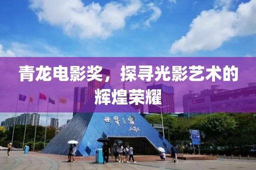 青龙电影奖，探寻光影艺术的辉煌荣耀