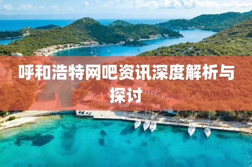 呼和浩特网吧资讯深度解析与探讨