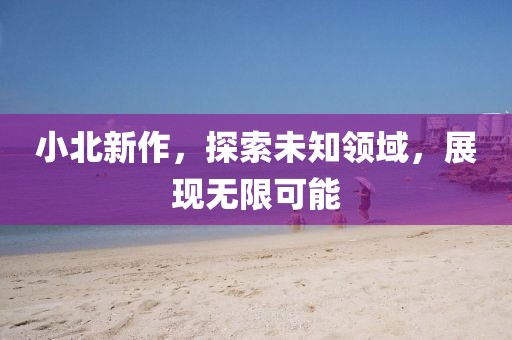 小北新作，探索未知领域，展现无限可能