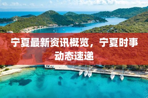 宁夏最新资讯概览，宁夏时事动态速递