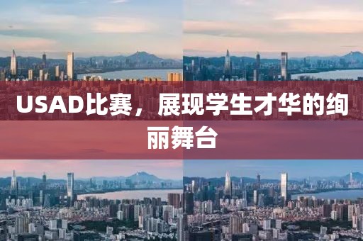 USAD比赛，展现学生才华的绚丽舞台