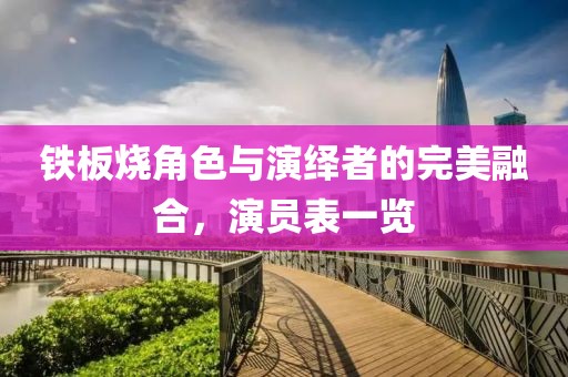 铁板烧角色与演绎者的完美融合，演员表一览