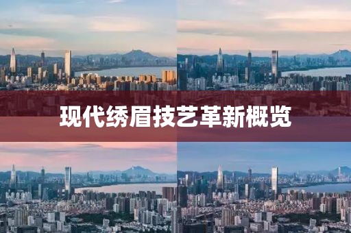 现代绣眉技艺革新概览