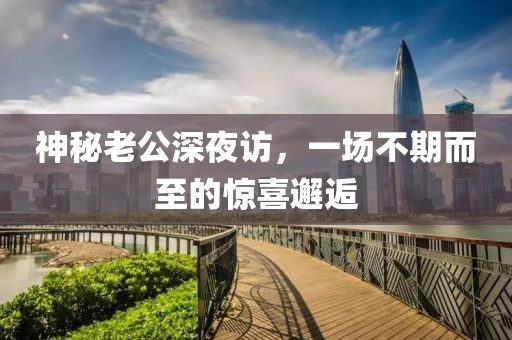 神秘老公深夜访，一场不期而至的惊喜邂逅