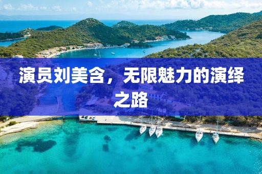 演员刘美含，无限魅力的演绎之路