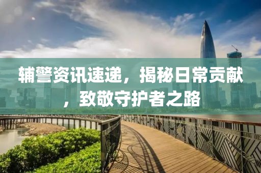辅警资讯速递，揭秘日常贡献，致敬守护者之路