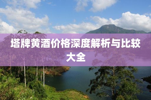 塔牌黄酒价格深度解析与比较大全