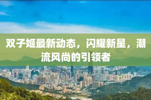 双子姬最新动态，闪耀新星，潮流风尚的引领者