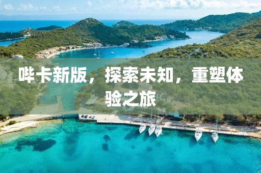 哔卡新版，探索未知，重塑体验之旅
