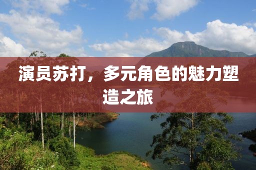 演员苏打，多元角色的魅力塑造之旅