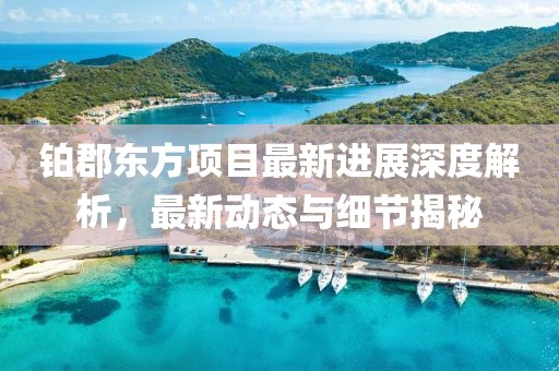 铂郡东方项目最新进展深度解析，最新动态与细节揭秘