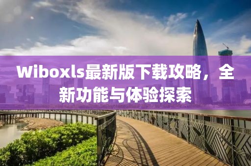 Wiboxls最新版下载攻略，全新功能与体验探索