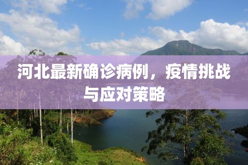 河北最新确诊病例，疫情挑战与应对策略
