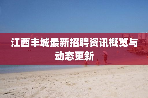 江西丰城最新招聘资讯概览与动态更新