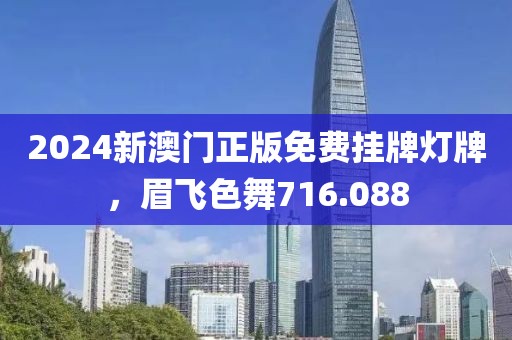 2024新澳门正版免费挂牌灯牌，眉飞色舞716.088