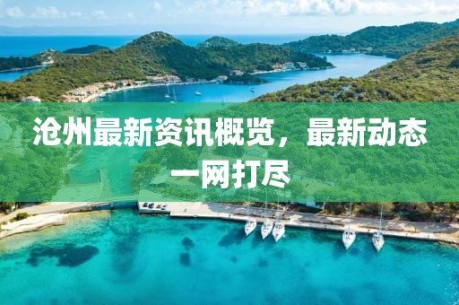 沧州最新资讯概览，最新动态一网打尽