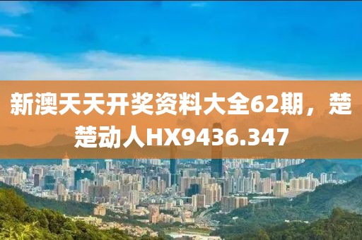 新澳天天开奖资料大全62期，楚楚动人HX9436.347
