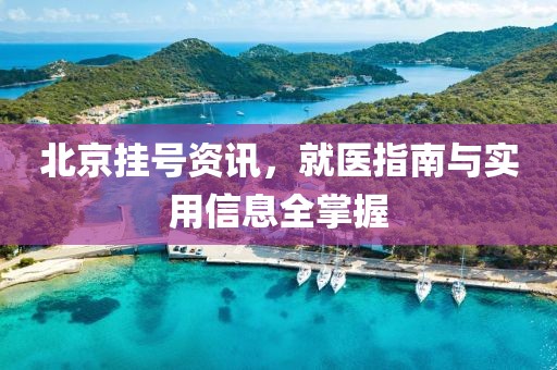 北京挂号资讯，就医指南与实用信息全掌握