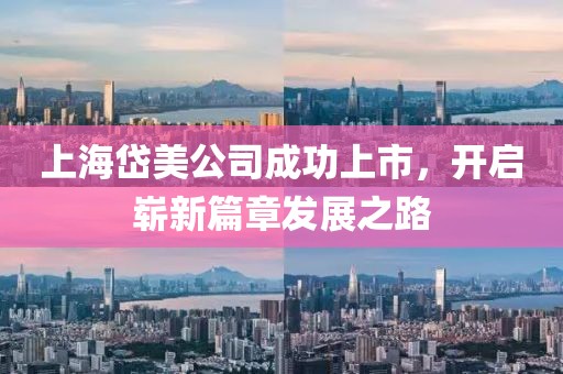 上海岱美公司成功上市，开启崭新篇章发展之路